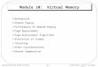 Module 10:  Virtual Memory