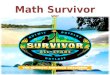 Math Survivor  SP07