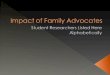 Impact of Family Advocates