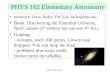 PHYS 162 Elementary Astronomy