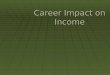 Career Impact on Income