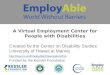 A Virtual Employment Center for People with Disabilities
