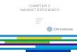 Chapter 3  Market Efficiency