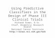 Using Predictive Classifiers in the Design of Phase III Clinical Trials