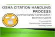 Certified Safety Construction  Business CB105