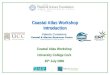 Coastal Atlas Workshop Introduction