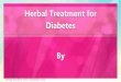 ppt 33337 Herbal Treatment for Diabetes