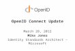OpenID  Connect Update