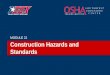 Construction Hazards and Standards