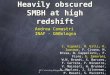 Heavily obscured SMBH at high redshift