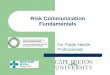 Risk Communication Fundamentals