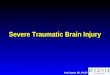Severe Traumatic Brain Injury