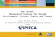 SPE 156856  Management Systems for Social Performance: Current Status and Trends