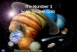 The Number 1 Solar System Quiz