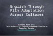 English Through Film Adaptation Across Cultures