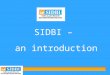 SIDBI –  an introduction