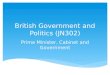 British  Government and Politics  (JN302)