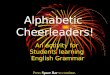 Alphabetic  Cheerleaders!