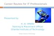 Career Routes for IT Professionals