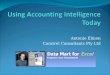Using Accounting Intelligence Today