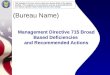 Management Directive 715 Broad Based Deficiencies  and Recommended Actions