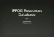 IPPOG Resources Database