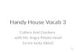 Handy House Vocab 3