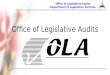 Office of Legislative Audits