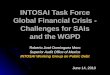 INTOSAI  Task Force Global Financial  Crisis -Challenges  for  SAIs and the WGPD