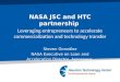 NASA JSC and HTC partnership