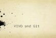 VIVO and  Git