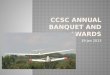 CCSC Annual Banquet and Awards