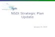NSDI Strategic Plan  Update