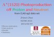 L * (1520)  Photoproduction  off  Proton  and  Neutron from CLAS eg3 data set