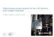 Digital measurement system for the LHC klystron high voltage modulator