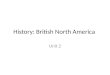 History: British North America
