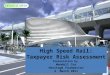 High Speed Rail: Taxpayer Risk Assessment Presentation by  Wendell Cox Heritage Foundation