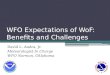 WFO Expectations of  WoF : Benefits and Challenges
