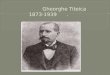 Gheorghe  Titeica 1873-1939      