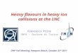 Heavy  flavours  in heavy ion collisions at the LHC