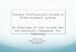 Teacher Professional Growth & Effectiveness System