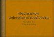 4P1ClassMUN  Delegation of Saudi Arabia
