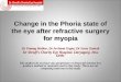 Change in the  Phoria  state of the eye after refractive surgery for myopia