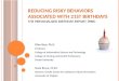 Reducing Risky Behaviors Associated with 21st Birthdays The personalized Birthday Report ( PBR )