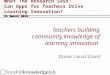 What  The Research Says :  Can  Apps for Teachers Drive Learning  Innovation? 21 March 2014