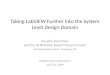 Taking  LabVIEW  Further into the System Level Design Domain