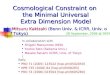 Cosmological Constraint on  the Minimal Universal  Extra Dimension Model