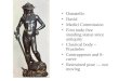 Donatello David Medici Commission First nude free standing statue since antiquity