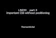 LIS650part 3  important CSS without positioning
