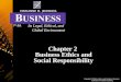 Chapter 2  Business Ethics and Social Responsibility